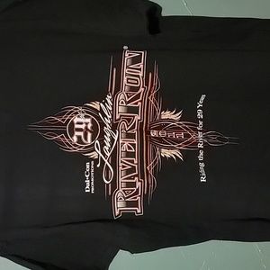 Laughin River Run 2011 Souvenir Black TShirt 2x